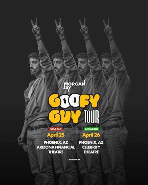 Morgan Jay 2026 & 2027 tour poster